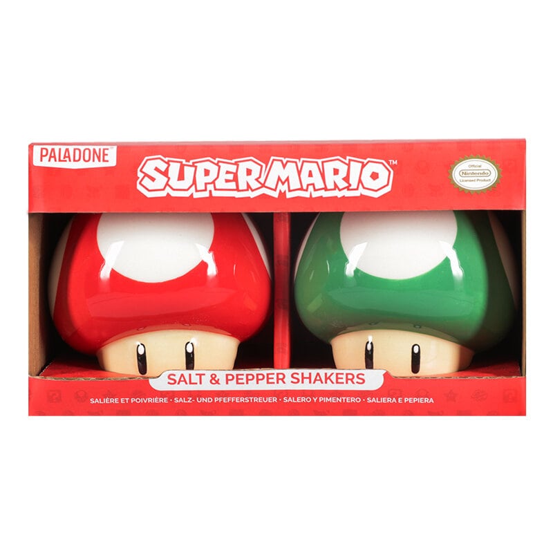 Super Mario Bros - Salt och Pepparströare 2-pack