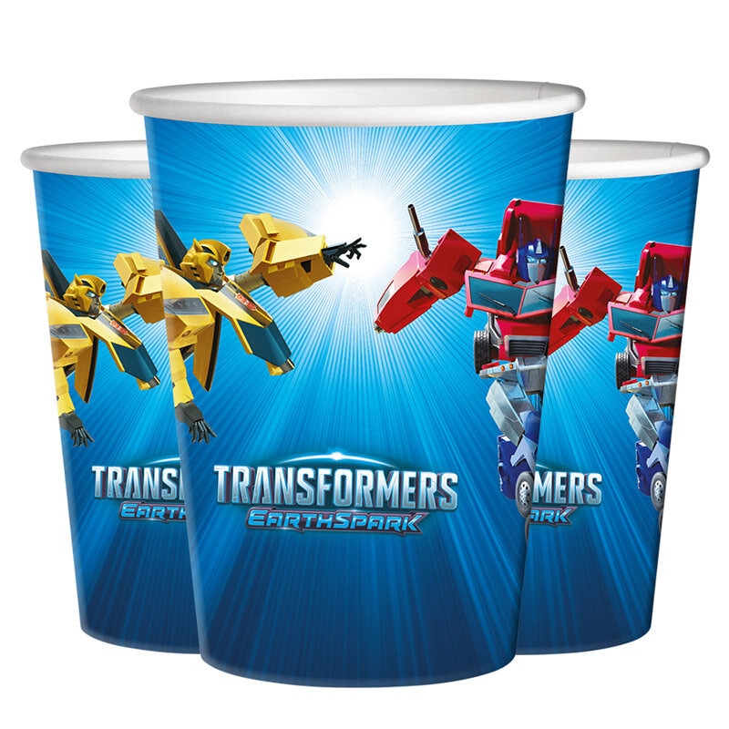 Transformers - Pappmuggar 8-pack