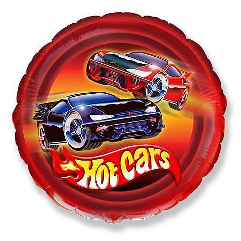 Folieballong Hot Cars