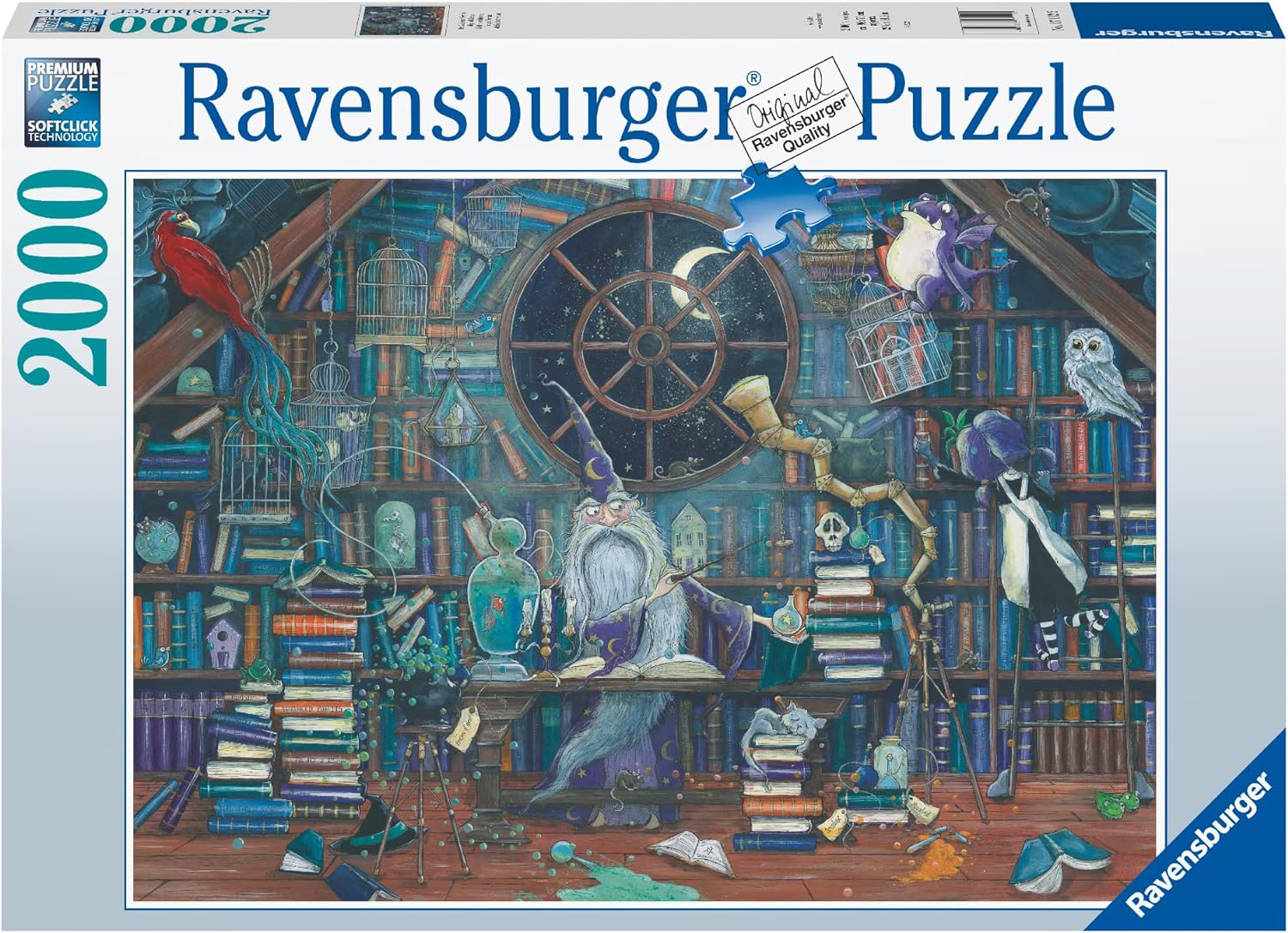 Ravensburger Pussel - Merlins magi 2000 bitar